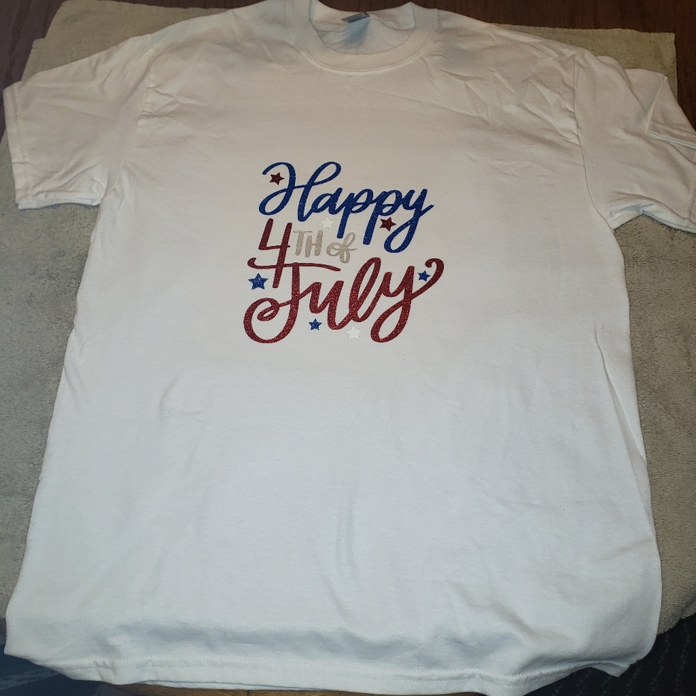 Happy 4th July TShirt Med